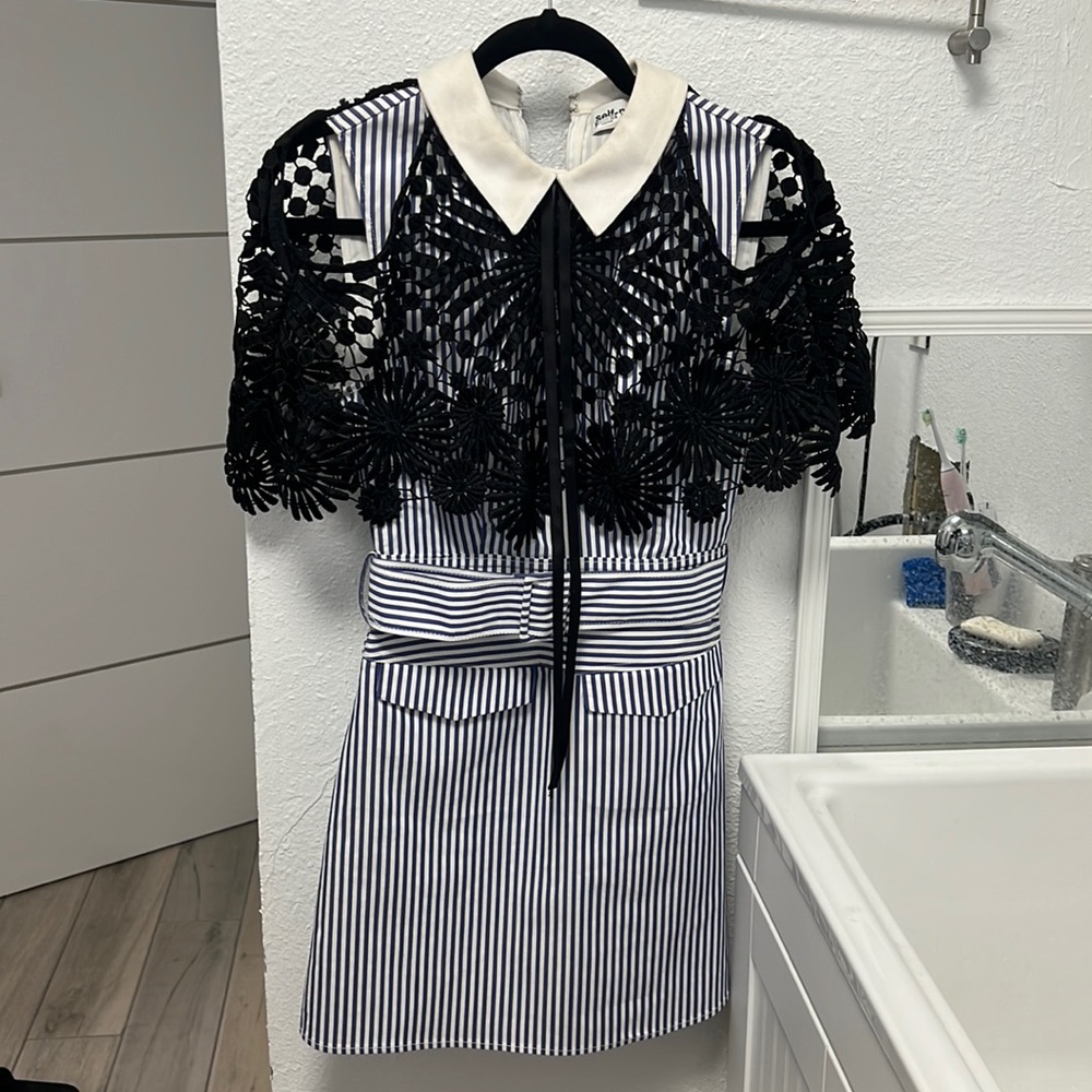 Self portrait short dress size US 0 UK4